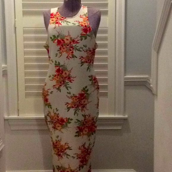 Dresses & Skirts - 31  LoveJ BodyCon Floral Dress 2X NWT Stunner
